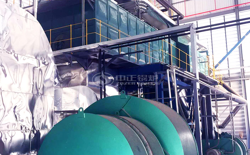 中正6噸生物質(zhì)鍋爐實拍