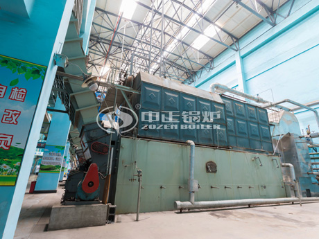 沈陽鐵路局7MW、2.8MW  SZL燃煤熱水鍋爐項目