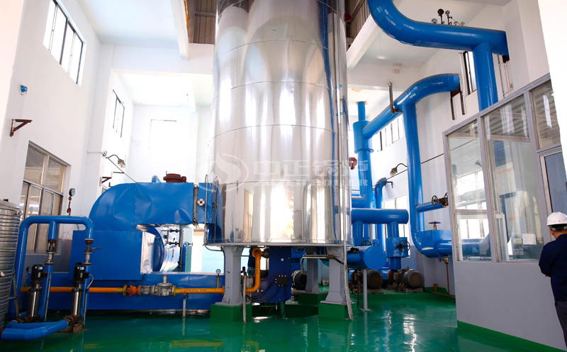 1.5MW燃氣導熱油鍋爐造紙行業(yè)項目