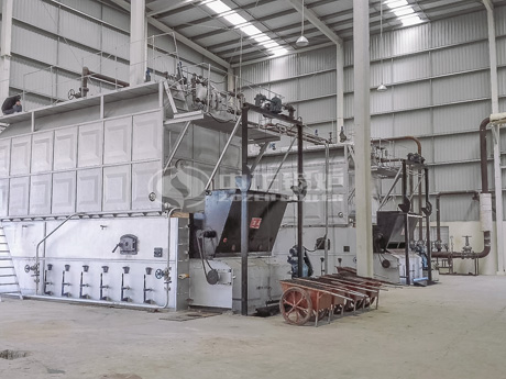 新疆機(jī)場4.2MW、2.8MW SZL燃煤熱水鍋爐項目